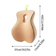thumbnail image 2 of Lumbar Support Pad Memory Sponge Lumbar Support Pillow Adjustable Back Support Suitable For Chairs Gaming Chairs And Car Seats Kitchen Table Seat Cushions Hard Seat Cushion Outdoor Daybed Cushion, 2 of 8