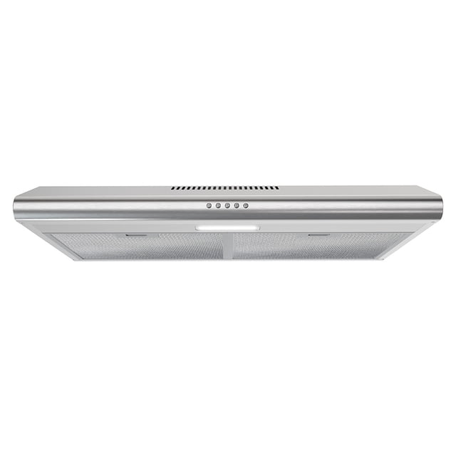Streamline 30 in. Lammari Ducted Undermount Range Hood in Brushed Stainless Steel with Mesh Filters, Push Button Control, LED Light