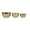 Gold, variant on Creative Co-Op Hammered Stainless Steel Bowls - Set of 3