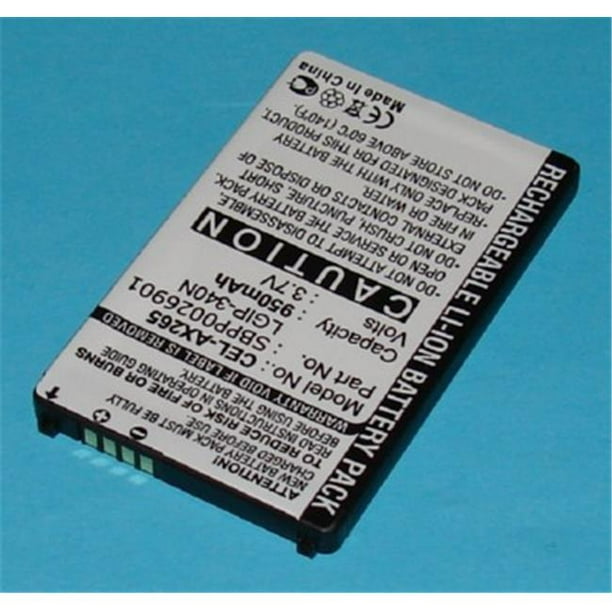 Ultralast AX265 CEL- Remplacement LG AX265 Rumeur 2 Batterie