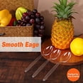 thumbnail image 4 of 100/200/300/400/500/600 Transparent Plastic Spoons-heavyweight Disposable Spoons-6.7-inch Heavy Transparent Tableware-plastic Tableware-very Suitable for Parties and Restaurants., 4 of 8