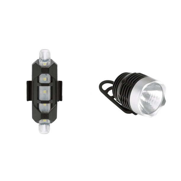Lámpara LED Bicicleta Trasera Impermeable Cgtredaw USB Recargable Blanco