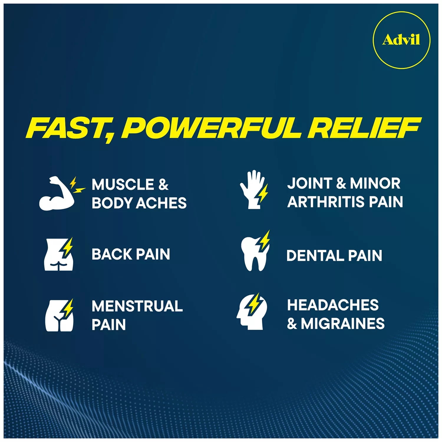 Advil Dual Action Coated Caplets w/ Acetaminophen, 240 Count