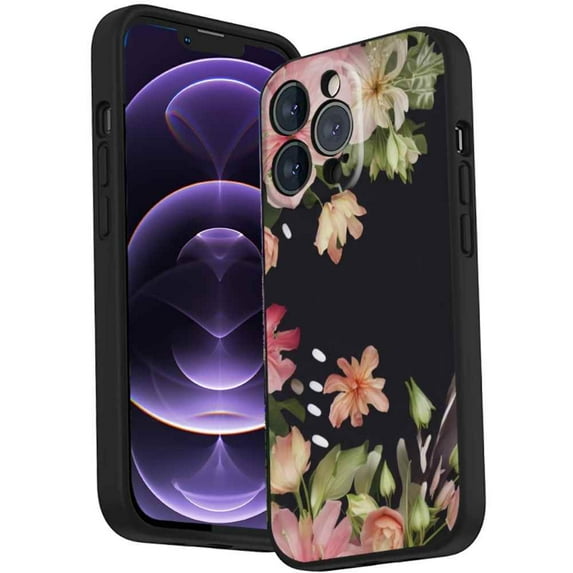 Compatible with iPhone 14 Pro Max Phone Case, Flowers-358 Case Silicone Protective for Teen Girl Boy Case for iPhone 14 Pro Max