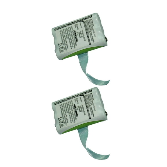2pc Exell Cordless Phone Battery Fits and Compatible with AT&T GP70AAAH3BX