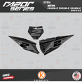 thumbnail image 3 of Kalair GFX Graphics Kit for KTM Motocross 4-STROKE 250SX-F, 350SX-F and 450SX-F (2019-2022) Razor Series, 3 of 5