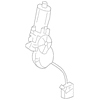 Genuine OE Mercedes-Benz Adjust Motor - 216-820-09-42