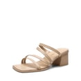thumbnail image 1 of Sandalias de Tacón Cuadrado con Tiras Nude para Mujer DREAM PAIRS Talla 5.5, 1 of 5