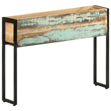 vidaXL Planter 35.4"x7.9"x26.8" Solid Reclaimed Wood