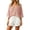 OTHER, variant on Women's Linen Striped Shorts Set V Neck Top and Shorts Summer Boho Beach Casual Outfit