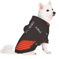 thumbnail image 5 of Cauagu Christmas Gnomes In Red Hats Pattern Winter Pet Hoodie Sweatshirts- Dog Hoodie Sweater with Leash Hole - Cute Dog Hoodie - Pet Clothes Puppy Cat Custume -Large, 5 of 8