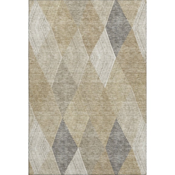 Dalyn Rugs Premium Machine Washable Mayfield AMF962 Wheat 5' x 7'6" Rug