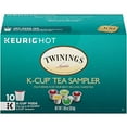 thumbnail image 3 of Twinings K-Cup Pods Variety Pack, English Breakfast, Earl Grey, Chai, Green, Peppermint, For Keurig And Single Cup Brewers, 10 Count (Pack Of 1), 3 of 3