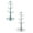 Light Blue 1PCS & Light Gray 1PCS, variant on Mug Holder Tree Thicker Base Non Slip Coffee Cup Holder with 6 Hooks Coffee Mug Rack for Countertop Home Storage and Organizer 2PCS