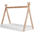 thumbnail image 2 of Signature Design by Ashley Contemporary Piperton Twin Tent Complete Bed in Box  Two-tone Brown/White, 2 of 8