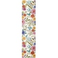 thumbnail image 2 of Rugs.com Blossom Collection Rug – 8 Ft Runner Ivory Medium Rug Perfect For Hallways, Entryways, 2 of 8