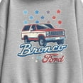 thumbnail image 2 of Ford - Bronco Americana - Women's Oversized Fleece Hoodie Sweatshirt, 2 of 4