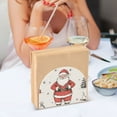 thumbnail image 3 of Yayeee Napkin Holder for Table Kitchen Paper Tissue Organization, Beige Christmas Santa, 3 of 8