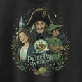 thumbnail image 2 of Junior's Peter Pan & Wendy Animated Movie Poster  Racerback Tank Top Black Medium, 2 of 5