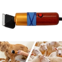 Dog Clippers, Plug-in Pet Clippers, Low Noise Electric Pets Hair Trimmer With Carrying Case, Dog Shaver Clipper with 2 Comb Guides 4 Trimming Hair Sizes for Goat Cats Dog