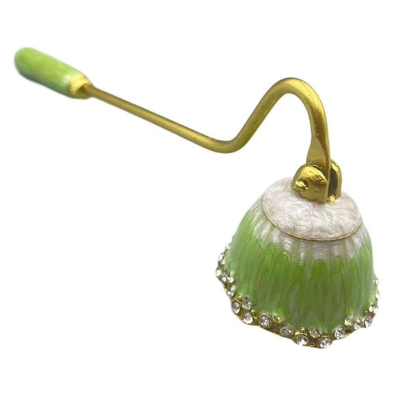 Dualoai Candle Snuffer Decorative Classic Wick Flame Putting Out Candle Extinguisher Green