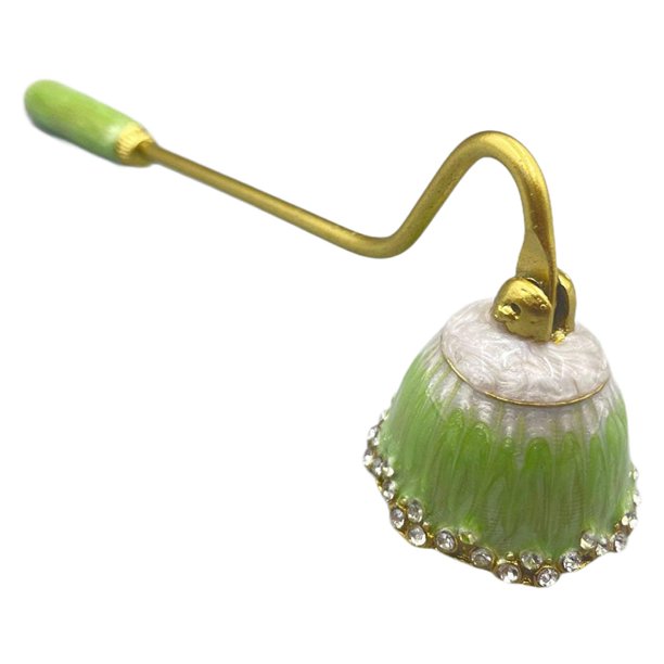 Apagavelas con mecha y tapa para apagar velas, accesorio clásico con mango largo Verde