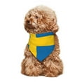 thumbnail image 6 of Swedish Flag Dog Bandanas Triangle Dog Scarfs For Small Medium Large Dogs And Cats, 6 of 6