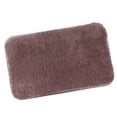 thumbnail image 1 of Billuyoard Alfombrilla de baño antideslizante, gruesa, de felpa, alfombra para puerta de baño, alfombrilla absorbente de agua para pies Decoración del hogar Café 40x60cm Billuyoard HA004116-07, 1 of 6