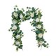 thumbnail image 4 of Guirnalda de eucalipto artificial, plantas colgantes, adorno de enredadera de eucalipto artificial Estilo C, 4 of 9