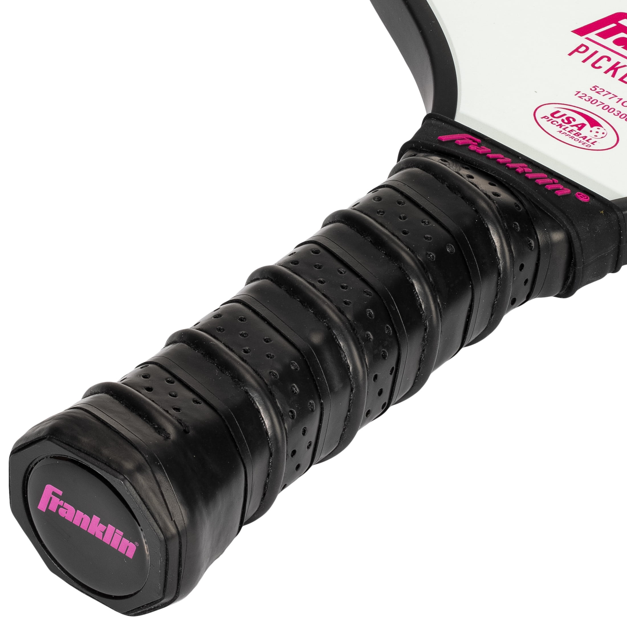 Franklin Sports Pickleball Paddle - Pilot Polypropylene Core Pickleball Racket - Official USA Pickleball (USAPA) Approved Pickleball Paddle - Lightweight Pro Racket - Pink - 10mm Thick Core