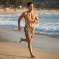 thumbnail image 5 of Mifsaly Men Cargo Swim Shorts Drawstring Quick-Dry Beach Board Shorts Outdoor Everyday Casual Summer Vacation Short Pants with Multi Pockets XXXL, 5 of 9