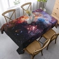 thumbnail image 4 of Galaxy Tablecloths Polyester Table Cloth for Kitchen Dinning Table Washable Table Cover for Parties Wedding Picnic, 4 of 6