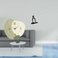 thumbnail image 2 of Reloj De Pared De Pensador Silencioso, Escultura, Decoración Sencilla De Dibujos Animados, Adorno Para Cocina, Oficina, Granja, Dormitorio, Estantería, Armario, Chimenea, 2 of 8