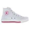 thumbnail image 2 of Converse Chuck Taylor All Star Lift Valentine's Day Big Kid Girls' Platform High-Top Sneakers Color: Cream Size: 4, 2 of 4
