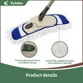 thumbnail image 3 of Dust Mop with Reusable Washable Pads - One Touch Replacement, Height Adjustable Handle, Total 2 Cloths, Wet Dry Mops for Floor Cleaning, Hardwood, Laminate, Tile Push Broom, 3 of 5
