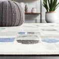 thumbnail image 4 of SAFAVIEH Pyramid Jonathon Abstract Area Rug, Ivory/Grey Navy, 8' x 10', 4 of 7