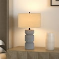 thumbnail image 3 of Evelyn&Zoe Traditional Concrete Table Lamp, 3 of 9