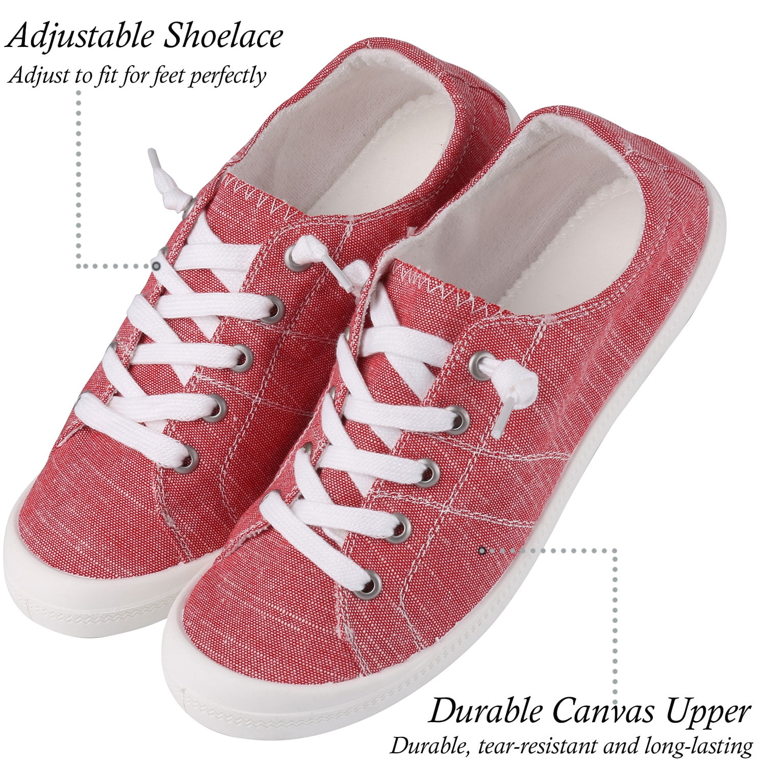 Skulls and Red Flowers Women's Lace-up Canvas Shoes – Stonecrowe Trading Co.