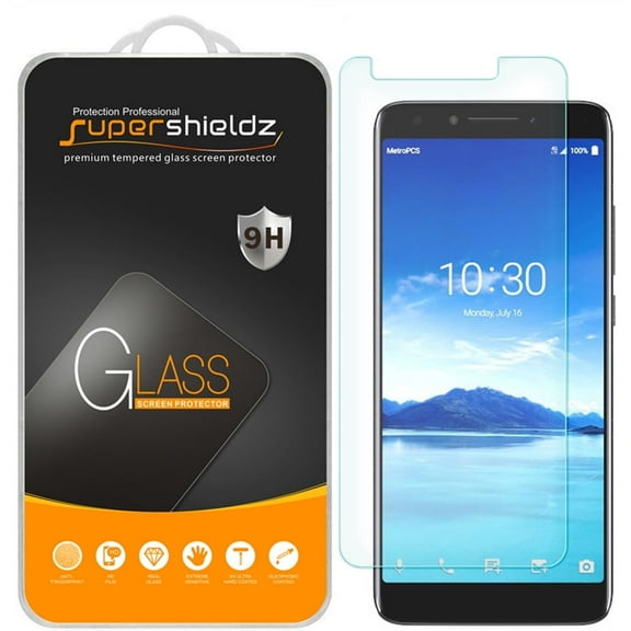 [1-Pack] Supershieldz for Alcatel 7 Tempered Glass Screen Protector, Anti-Scratch, Anti-Fingerprint, Bubble Free
