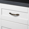 thumbnail image 3 of GlideRite 3 in. Center Twisted Cabinet Pull Hardware Handle, Antique Brass, Pack of 10, 3 of 3