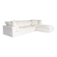 thumbnail image 2 of CLAY LOUNGE MODULAR SECTIONAL LIVESMART FABRIC WHITE, 2 of 2