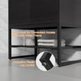 thumbnail image 5 of Eclife 30" Freestanding Bathroom Vanity Set with Integrated Sink Top, Metal Frame, 5 of 8