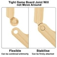 thumbnail image 5 of Upgraded Version 10 Player Interlocking Pegs and Jokers Board Game, Wood, Multiplayer Portable Marbles and Jokers Game with Cards for Adults, Travel, Family, Party Game, 5 of 7