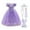 Purple Dress with Accessories, variant on Princess Sofia Dress Up Costume Kids Puff Sleeve Fancy Party Pink Rapunzel Costume