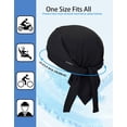 thumbnail image 3 of shiyou-Sweat Wicking Doo Rag Cooling Dew Rag Helmet Liner Large Motorcycle Do Rags Head Wrap Bandana Skull Caps for Men and Women, 3 of 4