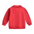 thumbnail image 3 of Tisuna Kids Boy'S Long Sleeve Halloween T Shirts Relax Fit Lapel Collar Santa Print Tops Toddler Festival Party Fall Outfits Size 2-3 Years, 3 of 7