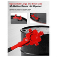 thumbnail image 6 of Bung Wrench & Bucket Opener Tool - Aluminum Drum Lid Remover for 5-55 Gallon Drums, Paint Cans, and Pails, 6 of 6