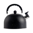 thumbnail image 4 of Tetera de acero inoxidable BLESIY 2,5 L con sonido silbante negro Hervidor de estufa, 4 of 8