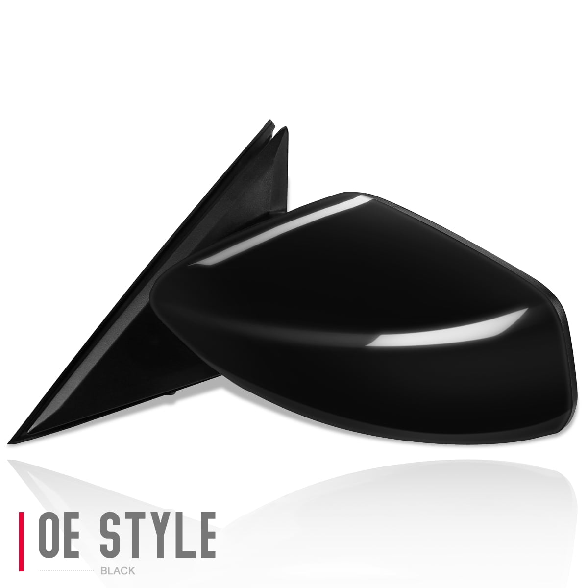 DNA Motoring Factory Style Powered Driver Left Side Mirror for 2013-2018 Nissan Altima