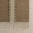 thumbnail image 4 of Corbett Fringed Wool Area Rug, 5' x 8', Corbett Beige, 4 of 8